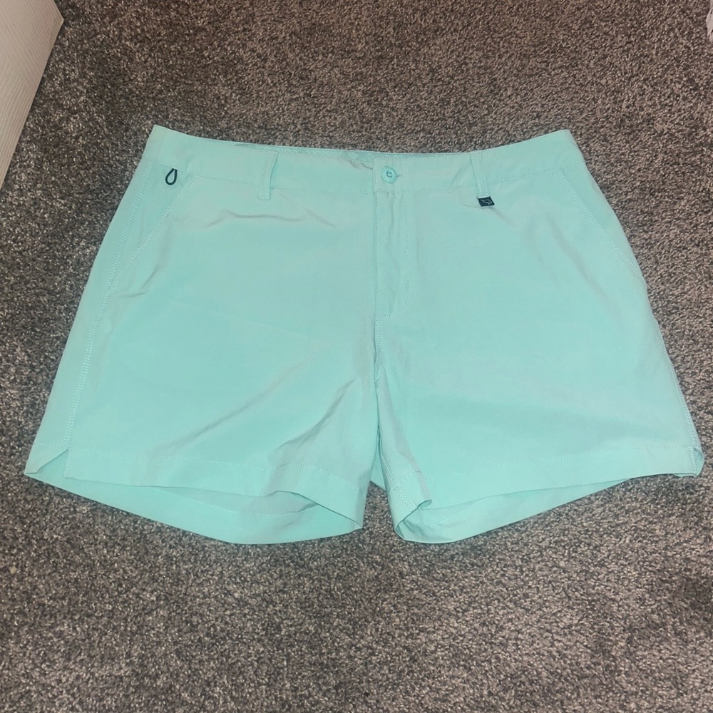 Salt Life Women's Athletic Shorts - Light Blue
